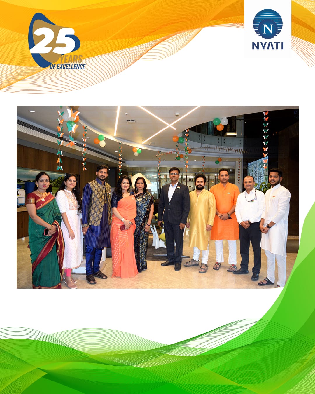75th Indian Independence Day Celebration At Nyati Unitree 13