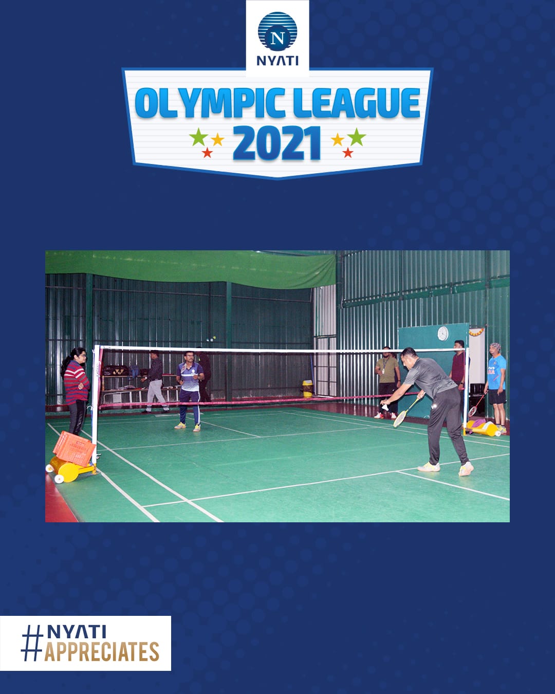 Nyati Olympic League Badminton Matches 2