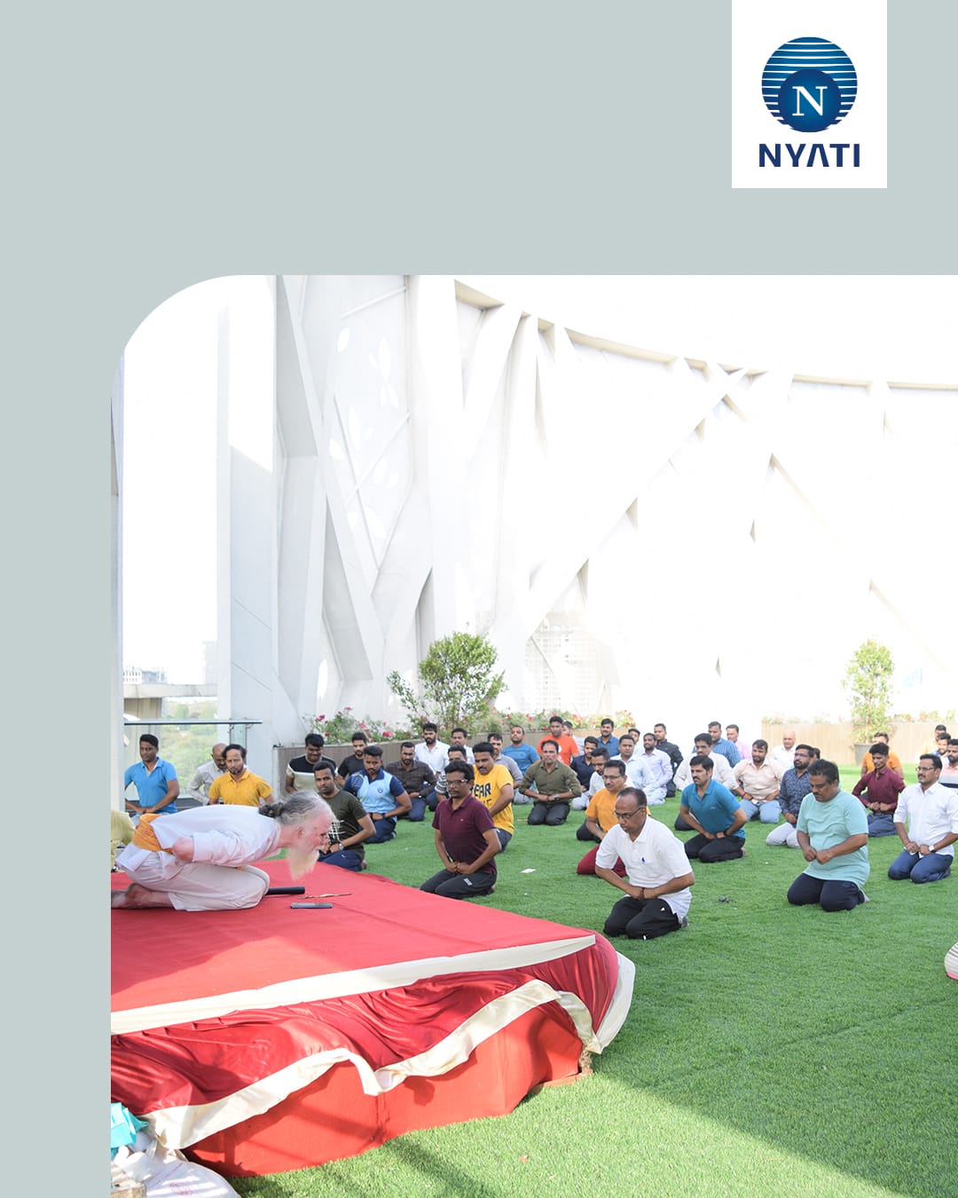 Revitalizing Yoga Day At Nyati Group 7