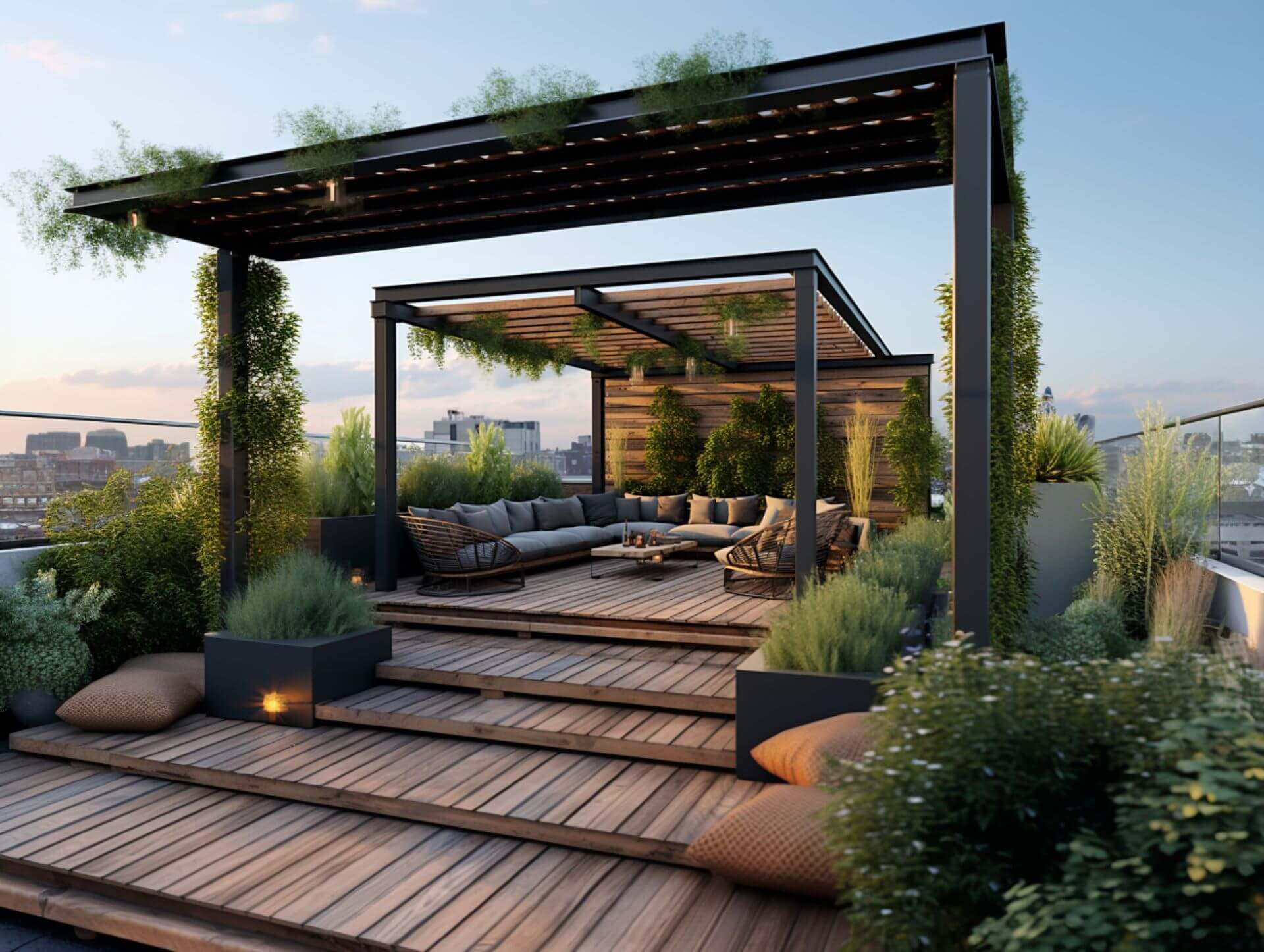 Gazebo with Seating